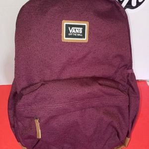Vans Backpack Plum color